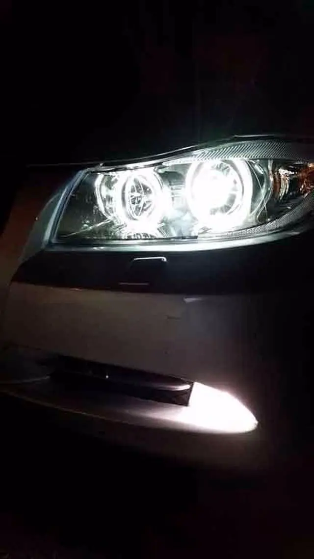 Alt view image 3 of 6 - Authentic GP Thunder™ 3500K 881 27W 12V JDM Xenon  Super White Light Bulbs for Fog Light -High Beam - Low Beam SGP75K-881 Made in Korea (PAIR)