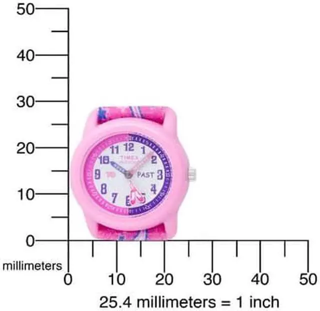 Alt view image 2 of 18 - Timex Analog Youth Watch - Kidz Analog | Pink Case with Ballerina Design
