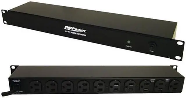 Alt view image 4 of 9 - Furman Sound D10-PFP 10-Outlets Power Strip