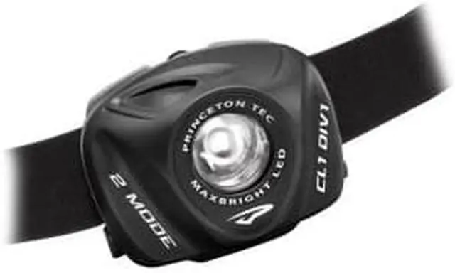 Alt view image 2 of 7 - Princeton Tec EOS-II, Black Body, LED, Uses 3 x AAA