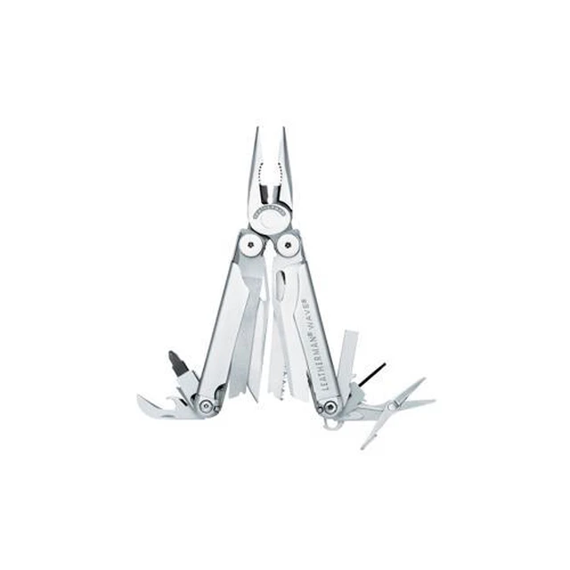 Alt view image 7 of 10 - Leatherman Multi-Tool Wave, Stainless Steel