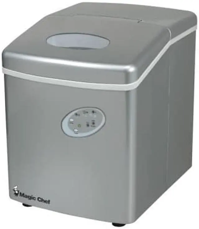 Alt view image 5 of 17 - MAGIC CHEF MCIM22TS 27-lb portable mini ice maker ,silver