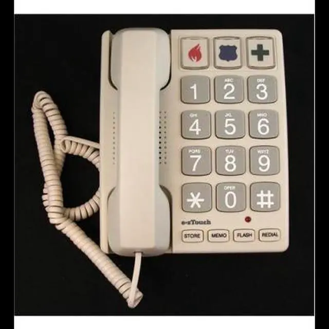 Main image of Cortelco ITT-2400 240085-VOE-21F Big Button SAND