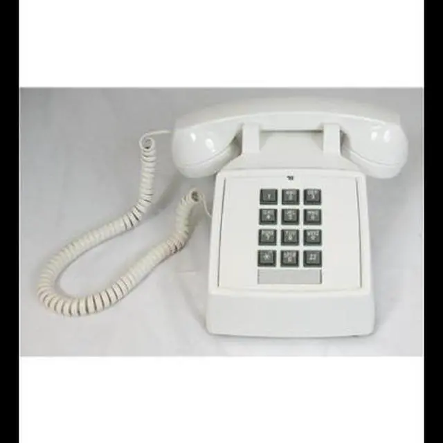 Main image of Cortelco ITT-2500-V-WH 250015-VBA-20M Desk w/ Volume WHITE