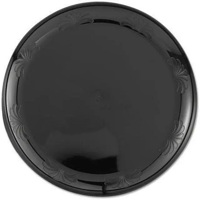 Alt view image 2 of 9 - Designerware Plates Plastic 6" Clear 180/Carton