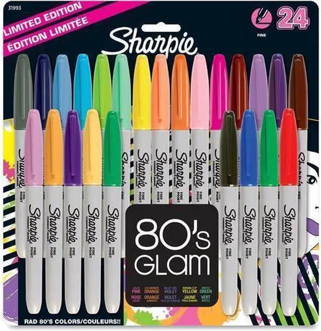Alt view image 5 of 9 - Permanent Marker Fine Point 24/PK Assorted