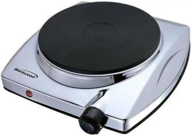 Alt view image 2 of 20 - Electric Hot Plate 1000W Ss