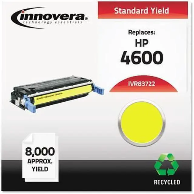 Alt view image 3 of 20 - Innovera Compatible Yellow Toner Cartridge (Alternative for HP 641A/C9722A/Canon EP-85)