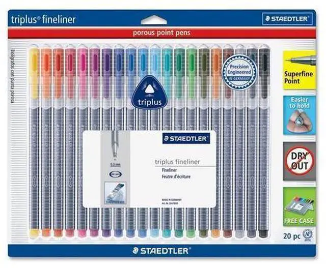 Alt view image 3 of 6 - Staedtler Triplus Fineliner Pen