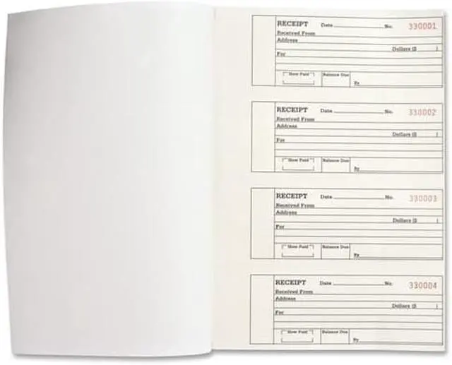 Alt view image 4 of 8 - Business Source  Receipt Book 39558