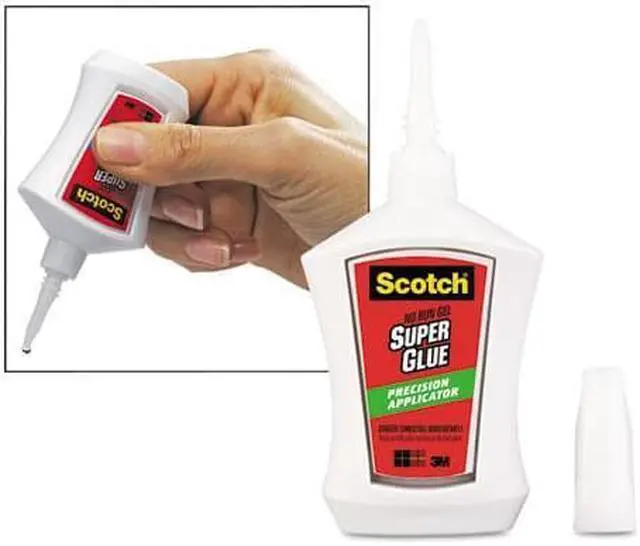 Alt view image 3 of 18 - Scotch Super Glue Gel In Precision Applicator-.14 Ounces