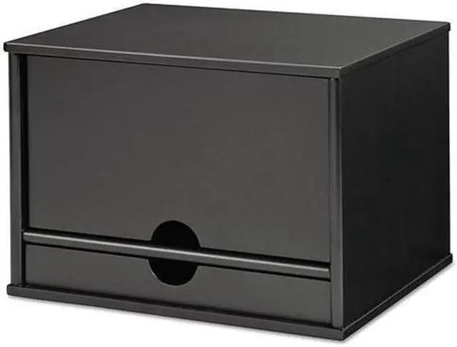 Alt view image 6 of 20 - Victor Wood Desktop Organizer, Midnight Black Collection - by Victor Technology