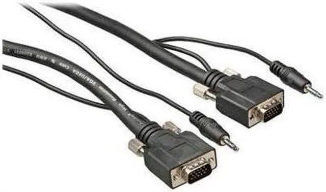 Main image of VGA W/AUDIO HD15 M/M CBLE 50FT