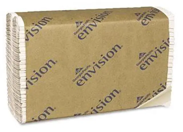 Alt view image 5 of 19 - Georgia Pacific 25190 Envision Paper Towel  10-1/4w x 13-1/4h  WE  2400 Sheets/Case
