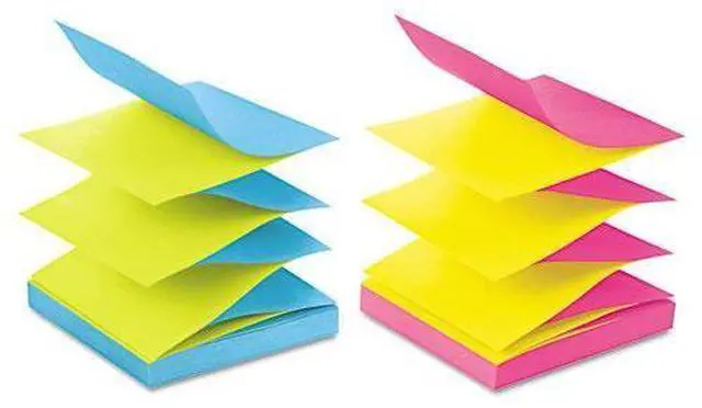 Alt view image 2 of 20 - Post-it Pop-up Notes 3" x 3" Beachside Café Collection 90 Sheet/Pad 12 Pads/Pack (R330UALT)