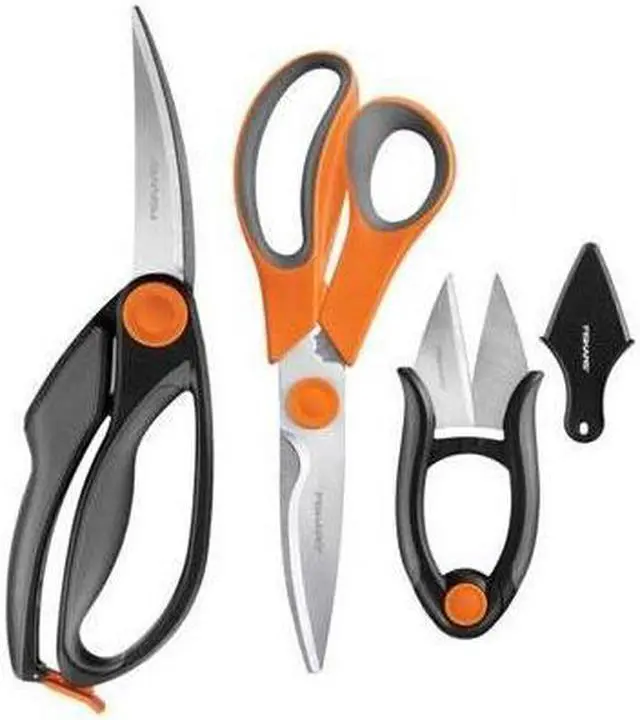 Alt view image 2 of 7 - Fiskars 510061-1001 3pc Kitchen Shear Set