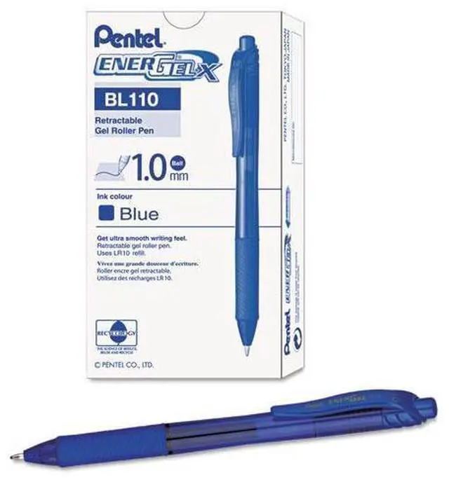 Alt view image 2 of 11 - Pentel Pen,Energel X, Bold,Be BL110C