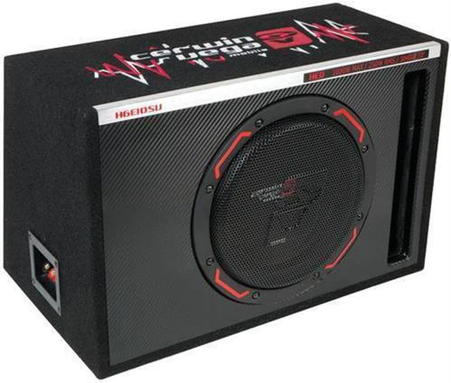 Alt view image 3 of 6 - HED(R) Series Single Subwoofer in Vented Enclosure (10") - H6E10SV
