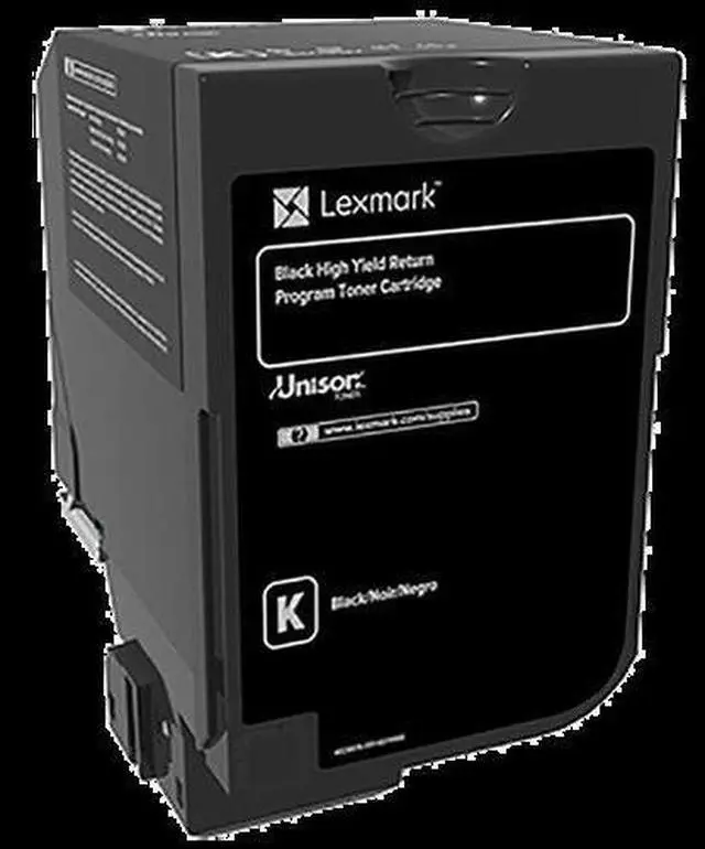 Alt view image 2 of 6 - LEXMARK - BPD SUPPLIES 84C1HK0 BLACK TONER CARTRIDGE CX725