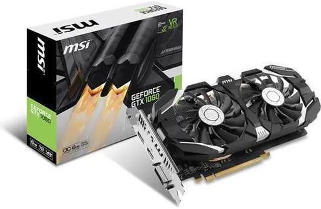 MSI G10606tc1 GTX 1060 6GT OCV1 GeForce GTX1060 192bit 6GB GDDR5