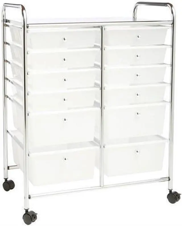 Alt view image 5 of 14 - Honey-Can-Do CRT-0168312 Drawer Rolling Cart