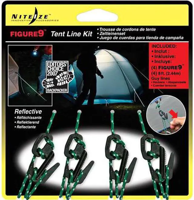 Main image of NITE IZE F9SP-01-4R3 Bungee Cord,Carabiner,4-8/25 In.L