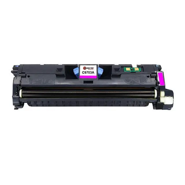 Alt view image 4 of 5 - Laser Tek Services® 4 Pack Replacement HP 121A High Yield Toner Cartridges (C9700A, C9701A, C9702A, C9703A)