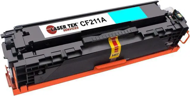 Alt view image 3 of 7 - Laser Tek Services Compatible HP 131X CF210X CF211A CF212A CF213A High Yield Toner Cartridge Replacement for HP Laserjet Pro 200 Color M251n Printers (2 Black, 1 Cyan, 1 Magenta, 1 Yellow, 5 Pack)