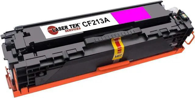 Alt view image 4 of 7 - Laser Tek Services Compatible HP 131X CF210X CF211A CF212A CF213A High Yield Toner Cartridge Replacement for HP Laserjet Pro 200 Color M251n Printers (2 Black, 1 Cyan, 1 Magenta, 1 Yellow, 5 Pack)