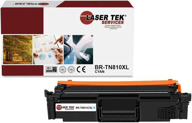 Main image of Laser Tek Services Compatible Toner Cartridge Replacement for TN810XL TN-810XL High Yield Works with Brother HLL9410CDN L9430CDN, MFCL9610CDN L9630CDN Printers (Cyan, 1 Pack) - 9,000 Pages