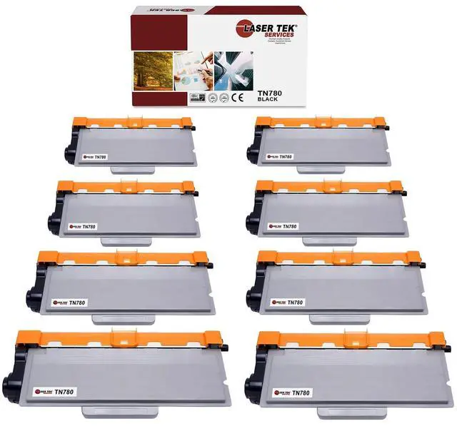 Main image of 8Pk LTS TN-780 Black Hi-Yield Compatible for Brother HL6180DW 6180DWT Toner
