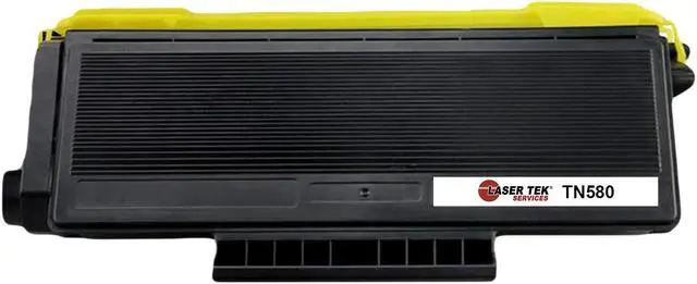 Alt view image 4 of 4 - Laser Tek Services Compatible Toner Cartridge and Drum Unit Replacement for Brother TN-580 DR-520 Worls with Brother DCP8060, HL5240 5250, MFC8460N 8660DN Printers (2 Toner, 1 Drum, 3 Pack)