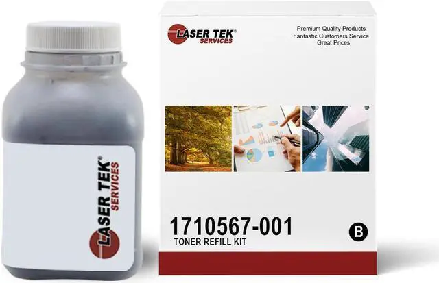 Main image of Laser Tek Services ® Black Toner Refill Kit with reset chip for the Konica Minolta PagePro 1300W 1350 1350W 1710567-001