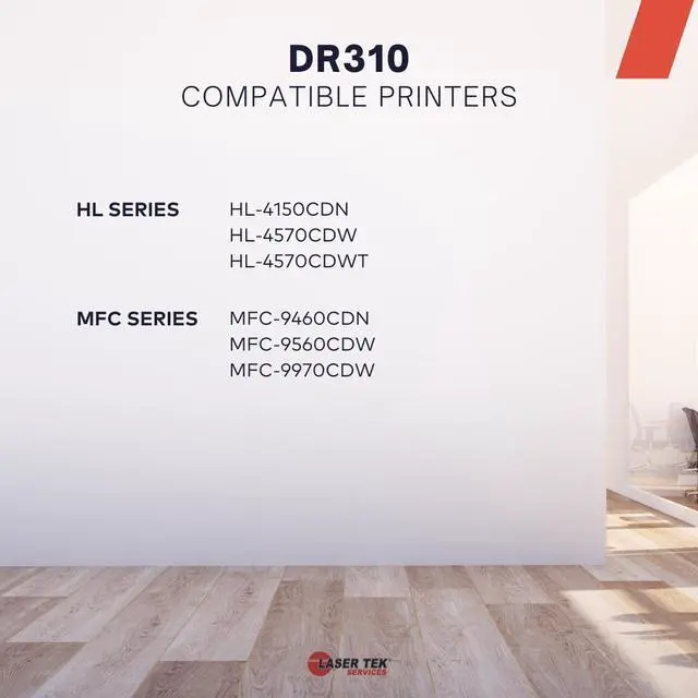 Alt view image 2 of 2 - LTS DR-310 Multicolored Compatible for Brother HL4150cdn 4570cdw Drum Unit