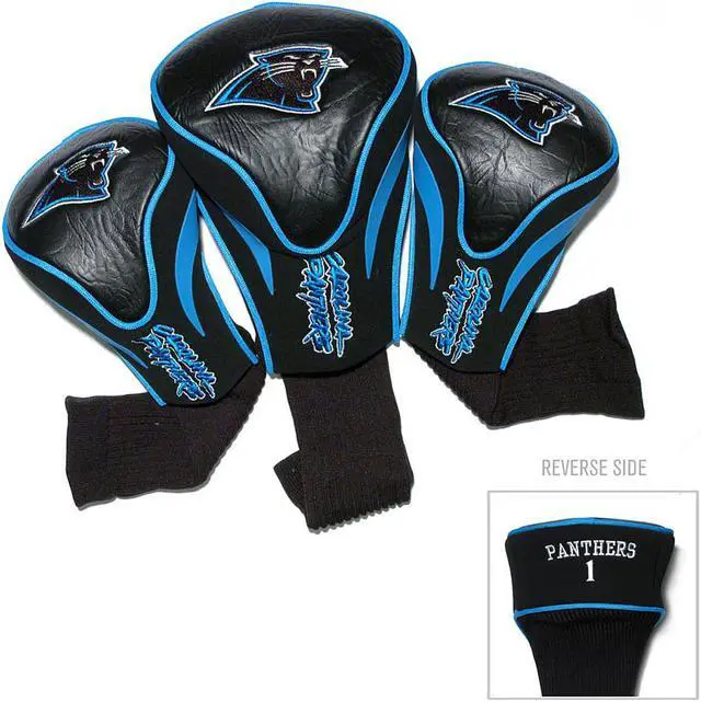 Alt view image 3 of 8 - Team Golf 3-Pack of Club Covers (Carolina) Headcover