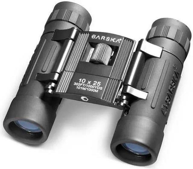 Main image of BARSKA LUCID VIEW 10x25 Compact Binoculars