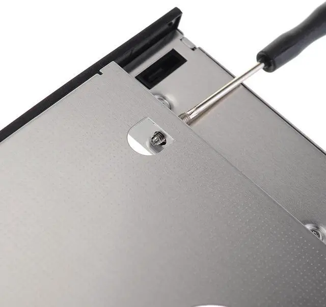 Alt view image 6 of 7 - Universal 12.7mm SATA 2nd HDD HD Hard Drive Caddy Adapter For Laptop CD / DVD-ROM Optical Bay, HP, DELL, Thinkpad, Sony, Toshiba, ASUS, Fujitsu, Acer etc.