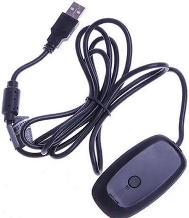 Alt view image 2 of 4 - Black PC Wireless Controller Gaming Receiver Adapter For Microsoft XBOX 360