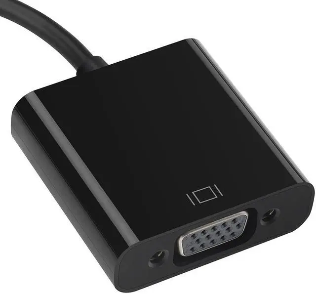Alt view image 4 of 7 - Active DisplayPort to VGA Male to Female Cable Adapter 1920x1200 1080P for PC Laptop Macbook projector