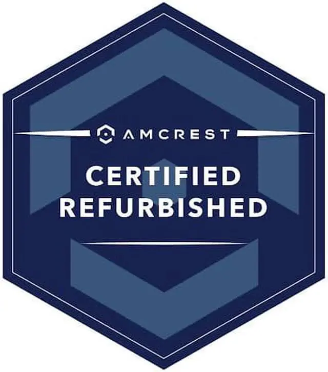Alt view image 7 of 7 - Amcrest 5MP UltraHD Outdoor Security IP Turret PoE Camera with Mic/Audio, 5-Megapixel, 98ft NightVision, 2.8mm Lens, IP67 Weatherproof, REP-IP5M-T1179EW-28MM (Refurbished)