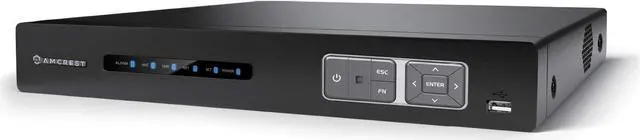 Main image of Amcrest 4K UltraHD 16 Channel AI DVR Security Camera System Recorder, 8MP Security DVR for Analog Security Cameras & Amcrest IP Cameras, AI Smart DVR, HDD & Cameras NOT Included (AMDV5116-I3)