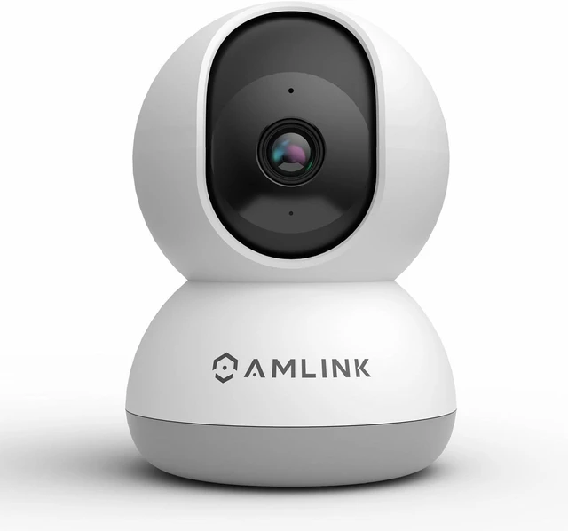 Main image of AMLINK 4MP WiFi Camera Indoor, Human Detection, Motion-Tracking, w/ 2-Way Audio, Pan/Tilt Wireless IP Camera (Wired Power), NDAA Compliant, 30ft Night Vision, Built in Siren, AL4M-P401W
