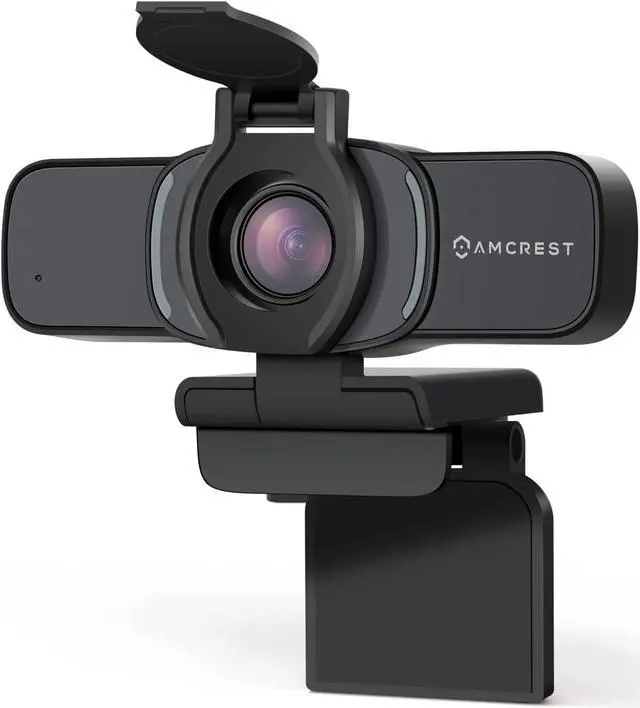 Main image of Amcrest 1080P Webcam with Microphone & Privacy Cover, Web Cam USB Camera, Computer HD Streaming Webcam for PC Desktop & Laptop w/Mic, Wide Angle Lens, Superior Low Light (AWC201-B) (Used)