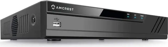 Main image of Amcrest NV4108E-HS 4K 8CH POE NVR (1080p/3MP/4MP/5MP/6MP/8MP/4K) POE Network Video Recorder - Supports up to 8 x 8MP/4K IP Cameras, 8-Channel PoE Supports up to 6TB HDD (Not Included) (Refurbished)