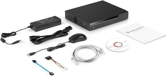 Alt view image 6 of 7 - Amcrest NV4108E-HS 4K 8CH POE NVR (1080p/3MP/4MP/5MP/6MP/8MP/4K) POE Network Video Recorder - Supports up to 8 x 8MP/4K IP Cameras, 8-Channel PoE Supports up to 6TB HDD (Not Included) (Refurbished)