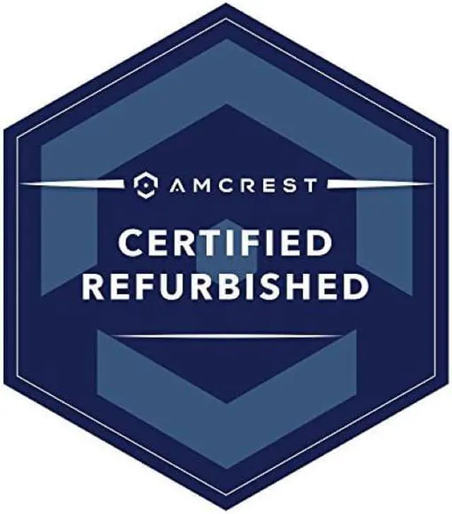 Alt view image 5 of 5 - Amcrest Full HD 1080P 1920TVL Dome Outdoor Security Camera, 2MP 1920x1080, 3.6mm Lens 90° Viewing Angle, White (REP-AMC1080DM36-W) (Refurbished)