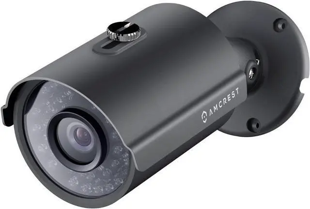 Main image of Amcrest Full HD 1080P 1920TVL Bullet Outdoor Security Camera, 2MP 1920x1080, 98ft Night Vision, Metal Housing, 3.6mm Lens 90° Viewing Angle, Black (REP-AMC1080BC36-B) (Refurbished)