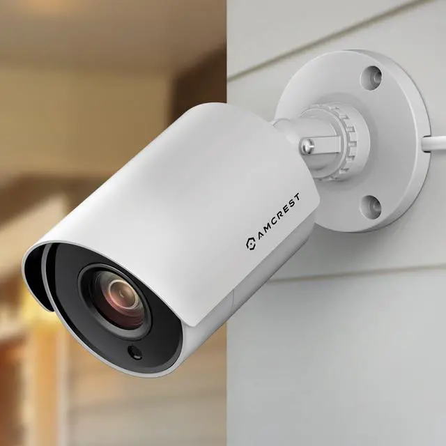 Alt view image 5 of 6 - Amcrest UltraHD 4K Bullet Outdoor Security Camera, 4K (8-Megapixel), Analog Camera, 100ft Night Vision, Heavy Duty Housing, 3.6mm Lens 87° Wide Angle, White (AMC4KBC36P-W) (Used)
