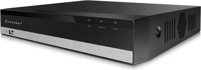 Main image of Amcrest NV2108-HS 8CH 1080P/3MP/4MP/5MP/6MP/4K Network Video Recorder - Supports up to 8 x 4K IP Cameras, Pre-Installed 2TB Hard Drive, (No Built-in WiFi) (NV2108-2TB)