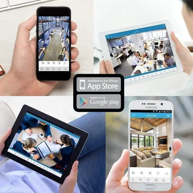 Alt view image 4 of 4 - Amcrest NV2108-HS 8CH 1080P/3MP/4MP/5MP/6MP/4K Network Video Recorder - Supports up to 8 x 4K IP Cameras, Pre-Installed 2TB Hard Drive, (No Built-in WiFi) (NV2108-2TB)